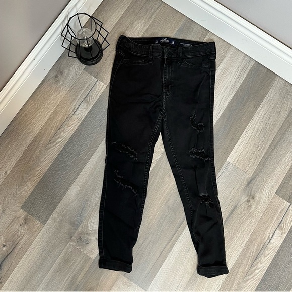 ❄️ Hollister High Rise Skinny Jean Jegging Crop - Picture 2 of 7